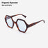 Arc Hexagon and Dimensional Acetate Unisex Sunglasses 22A8064
